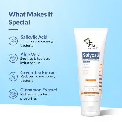 Fixderma: 2% Salicylic Acid Face Wash - 60ml