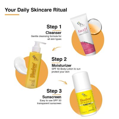 Fixderma: Shadow SPF 50 Kids Roll On Sunscreen PA+++ - 30gm