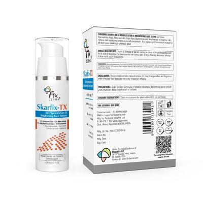 Fixderma: Skarfix -TX De Pigmentation & Brightening Face Serum - 30gm