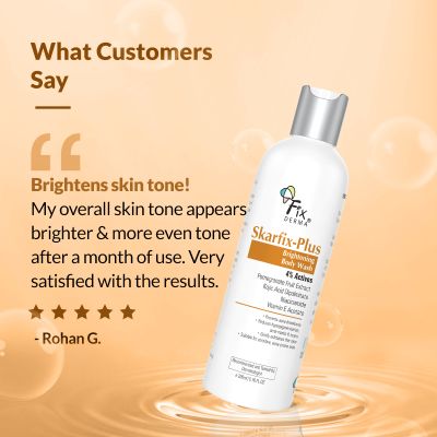 Fixderma: Skarfix Plus Body Wash with Niacinamide Acid  - 200ml