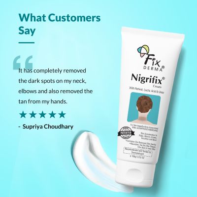 Fixderma: Nigrifix Cream for For Dark Body Parts - 100g