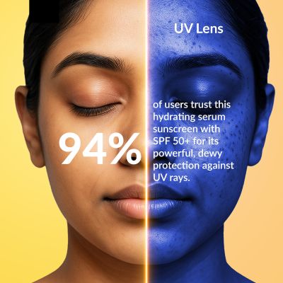 Fixderma: Shadow Invisible Serum Sunscreen SPF 50+ PA+++ - 30ml