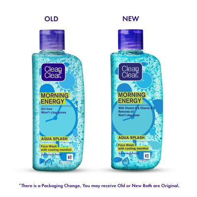 Clean & Clear: Morning Energy Aqua Splash Face Wash 150ml