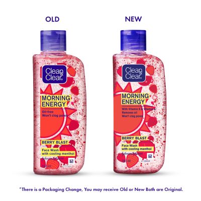 Clean & Clear: Morning Energy Berry Blast Face Wash 150ml
