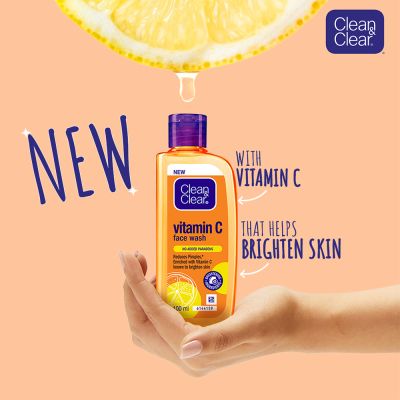 Clean & Clear: Vitamin C Face Wash 100ml