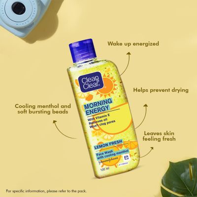 Clean & Clear: Morning Energy Lemon Fresh Face Wash 100ml
