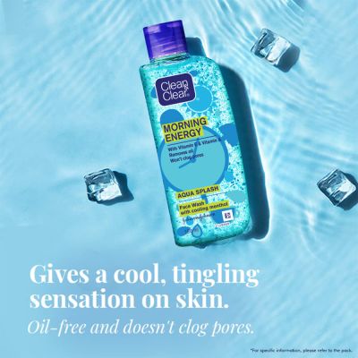 Clean & Clear: Morning Energy Aqua Splash Face Wash 150ml
