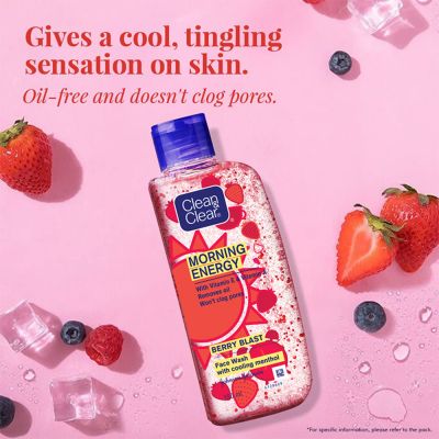 Clean & Clear: Morning Energy Berry Blast Face Wash 150ml