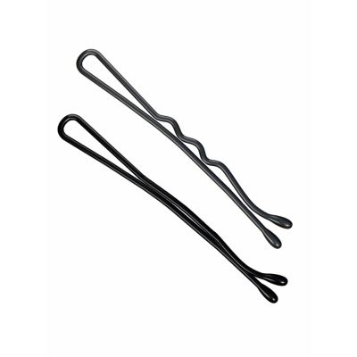 GUBB: Hair Pin 4.5Cm 24 Pcs (12 Pcs Straight & 12 Curved)