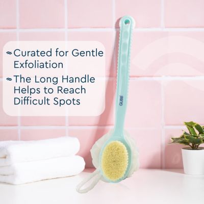 GUBB: 2 In 1 Bath Brush With Long Handle