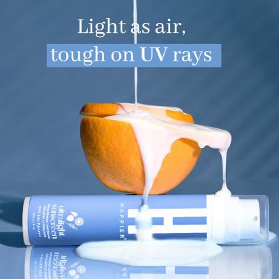 Happier: Sun-days Ultralight Sunscreen Gel SPF 50 PA++++ - 50ml