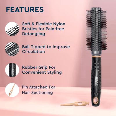 GUBB: Round Brush With Pin (Elite Range)