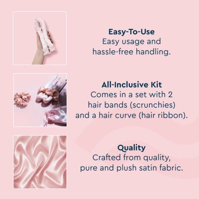 GUBB: Heat Free Hair Curler (2N Hair Band & 1N Hair Curve)