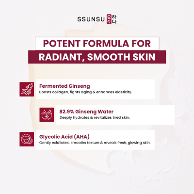 SSUNSU: Glyco.Ginseng Essence Toner