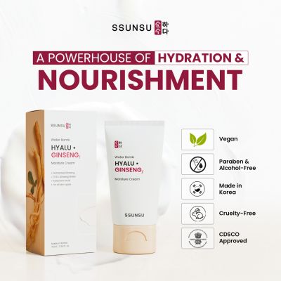 SSUNSU: Hyalu.Ginseng Moisture Cream