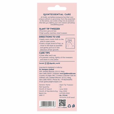 GUBB: Tweezer Slant Tip