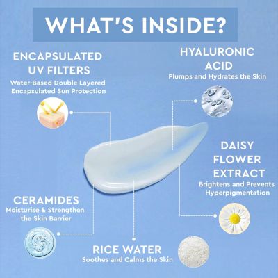 Happier: Sun-days Ultralight Sunscreen Gel SPF 50 PA++++ - 50ml