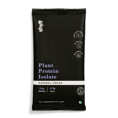 shyft: Plant Protein Isolate - Natural Cocoa - 33 gms