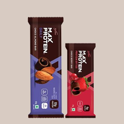 RiteBite Max Protein: Protein Power Duo  Bytes & Bar