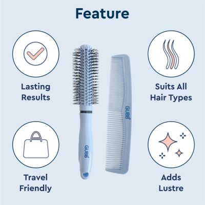 GUBB: Hair Comb & Hair Brush Grooming Combo