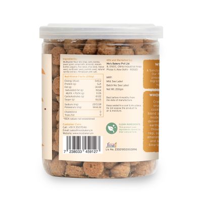 MOS Bakery: Triple Omega Multigrain Cookies - 200g