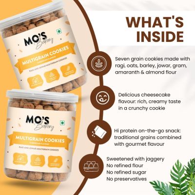 MOS Bakery: Cheesecake Multigrain Cookies - 300g