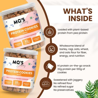 MOS Bakery: Dark Chocolate Protein Cookies - 200g