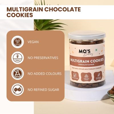 MOS Bakery: Chocolate Multigrain Cookies - 200g
