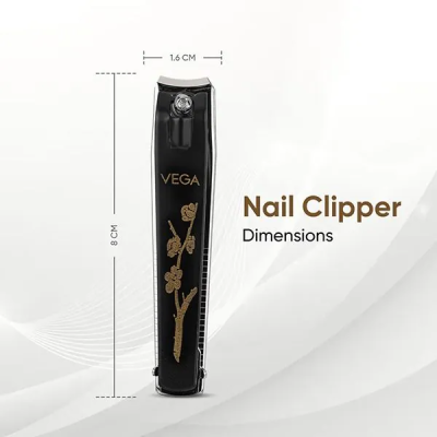 VEGA: Nail Clipper (Large) - Black