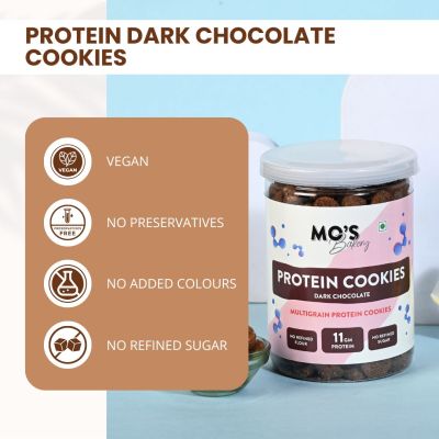 MOS Bakery: Dark Chocolate Protein Cookies - 200g