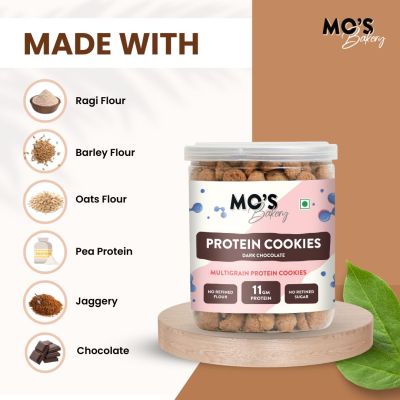 MOS Bakery: Dark Chocolate Protein Cookies - 200g