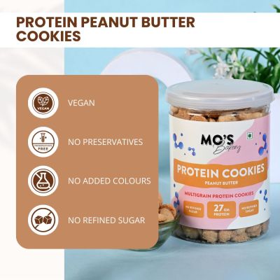 MOS Bakery: Peanut Butter Protein Cookies - 200g