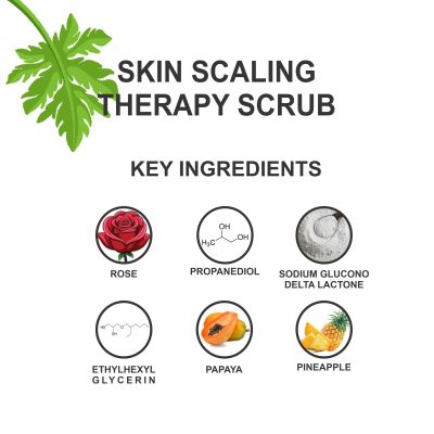 Love Earth: Skin Scaling Therapy Scrub Daily Exfoliation - 50gm