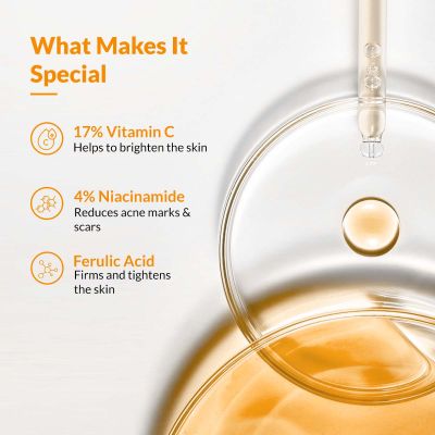 Fixderma: Vitamin-C 17% Face Serum 10ml