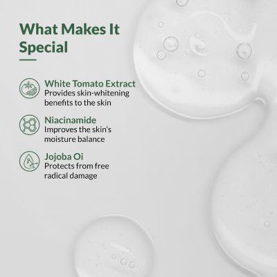 Fixderma: Tomaglow Face Cleanser with White Tomato Extract 4% Niacinamide Skin Brightening face wash 15gm