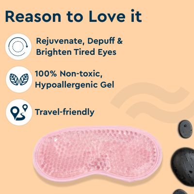 GUBB: Soothing Gel Eye Mask (Pink)