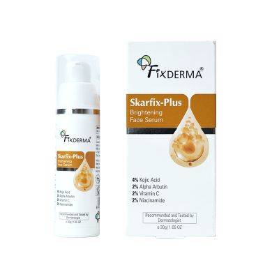 Fixderma: Skarfix Plus 4% Kojic Acid Brightening Face Serum  30ml