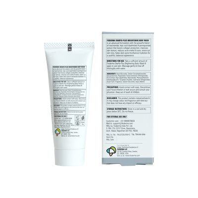 Fixderma: Nigrifix Exfoliating Body Wash Gentle Exfoliating Shower Gel Pack of 2 -15ml