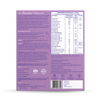 TruNativ: Advanced Collagen Powder - Blueberry Lavender (10g x 6 Sachets)