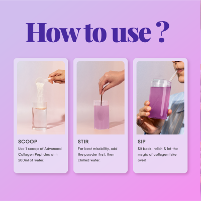 TruNativ: Advanced Collagen Powder - Blueberry Lavender (10g x 6 Sachets)