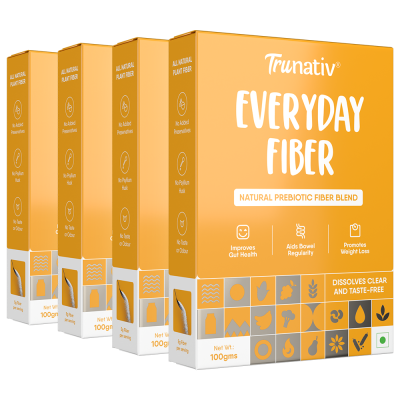 TruNativ: Everyday Fiber Unflavored 100g (Pack of 4)