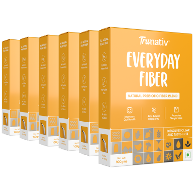 TruNativ: Everyday Fiber Unflavored 100g (Pack of 6)