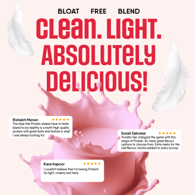 TruNativ: Whey protein powder | Blend with Isolate and Concentrate | 26g Protein | 6g BCAA | No added Sugar| Strawberry (907g / 2lbs)