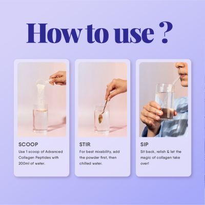 TruNativ: Advanced Collagen Powder -Unflavoured (10g x 6 Sachets)