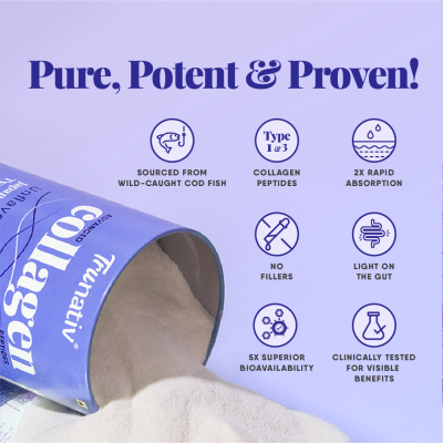 TruNativ: Advanced Collagen Powder -Unflavoured (10g x 6 Sachets)