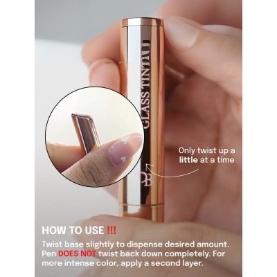 Diam Beauty: Glass Tint Balm, Ruby (3ml)