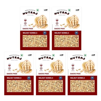 Nutraj: Bakers Pride Walnut Kernels 1000gm