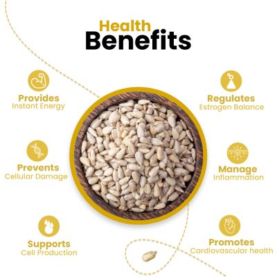 Nutraj: Sunflower Seeds 400gm