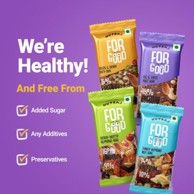 Nutraj: Nutty Protein Bar 500gm