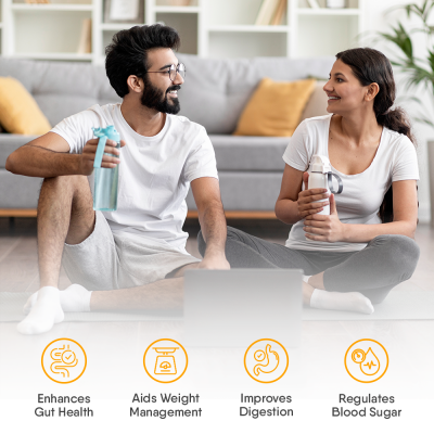 TruNativ: Everyday Fiber| Enhances Digestive Health- Unflavored - 100 gm